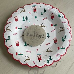 MERI MERI CHRISTMAS PAPER PLATE (8)